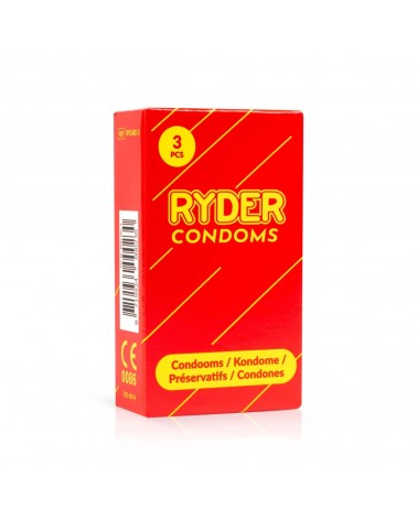 Ryder - kényelmes óvszer (3db) Óvszer