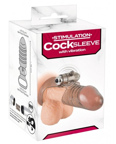 Cock Sleeve - vibrációs péniszköpeny Férfias kényeztetés