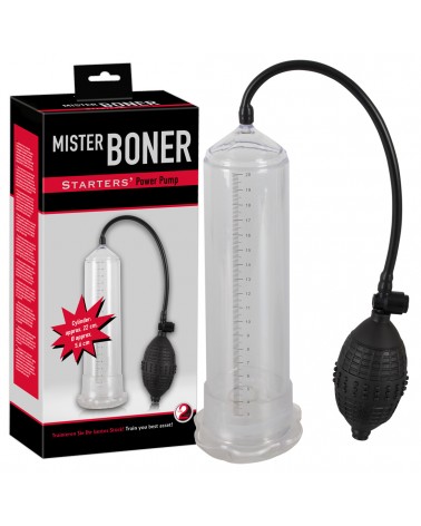 Mister Boner Starter - péniszpumpa Férfias kényeztetés