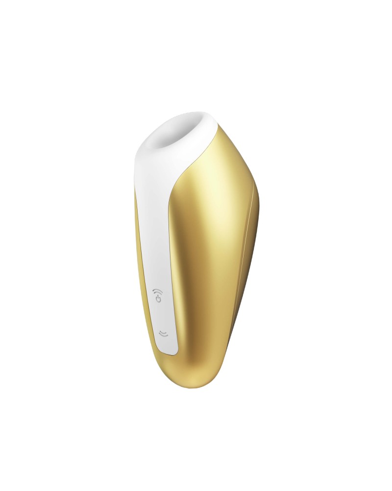 Satisfyer Love Breeze - okos, akkus, vízálló csiklóizgató vibrátor (arany sárga) Vibrátorok
