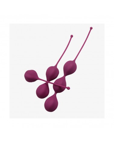 Cotoxo Belle - 3 részes gésagolyó szett lila színben Gésagolyó